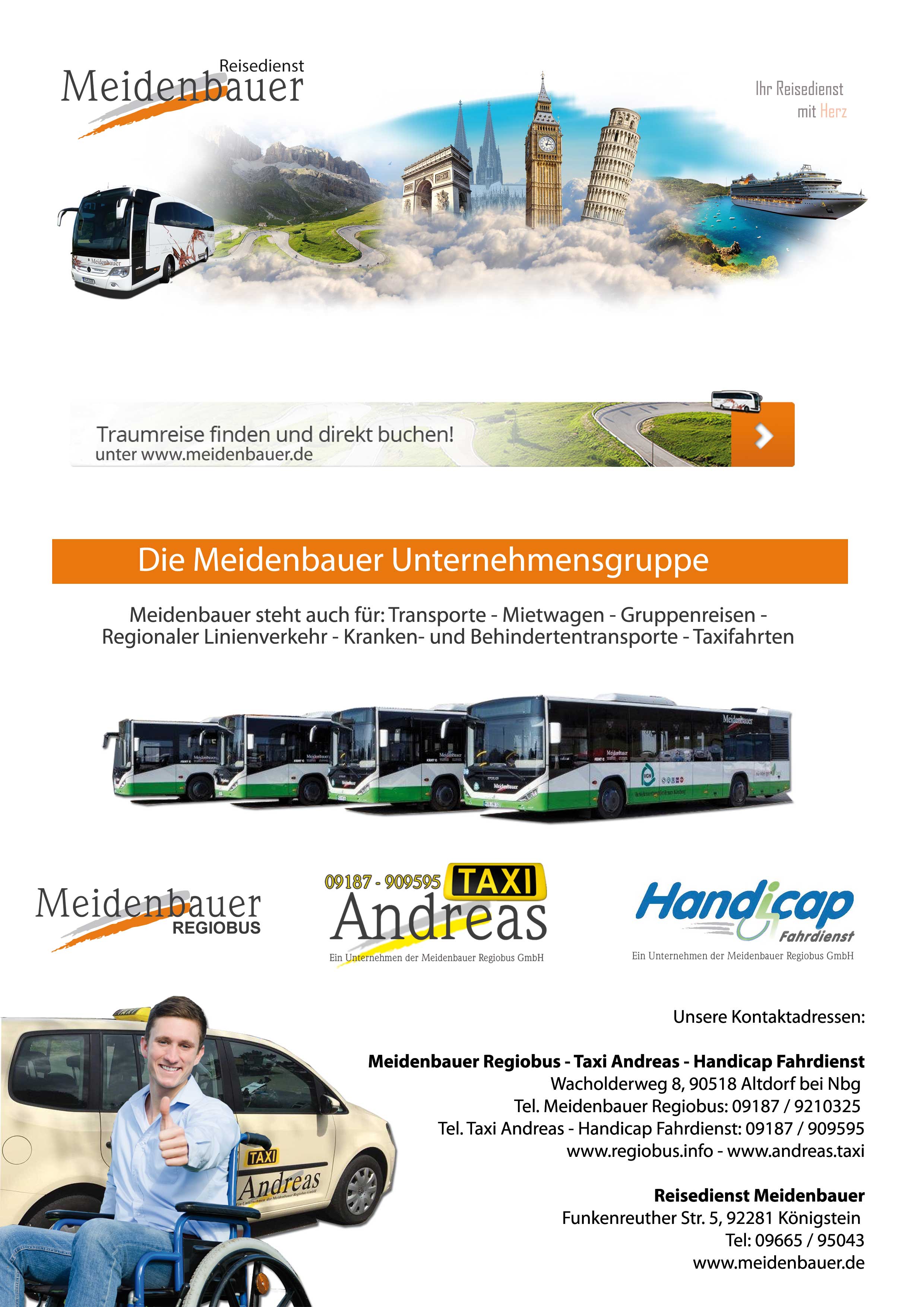 Meidenbauer Zeitungsanzeige