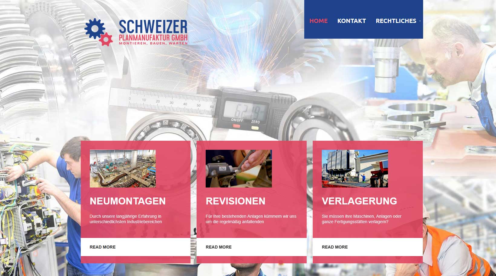 Schweizer Planmanufaktur Website
